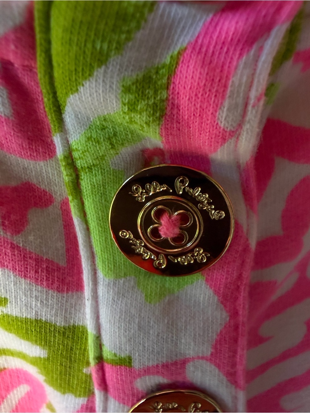 Lilly Pulitzer Captain Popover sweatshirt in the vibrant colors - size large - Picture 3 of 4